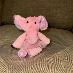 Scentsy allegra pink elephant buddy clip sugar scented ballerina plush